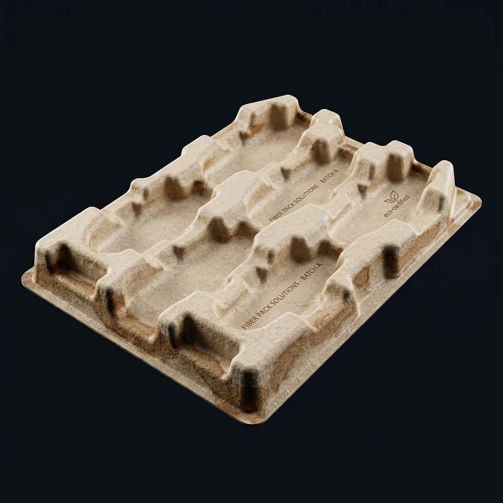 Fasergusstrays Papier-Transporttray